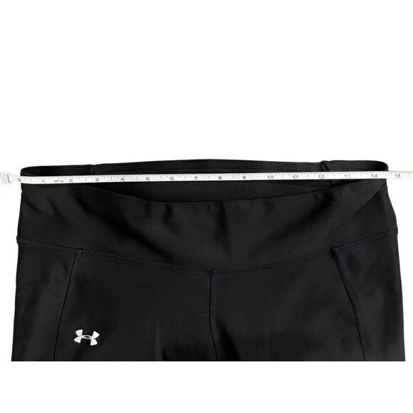Under Armour Breast Cancer Awareness black & pink cropped leggings, women’s size - Picture 3 of 6